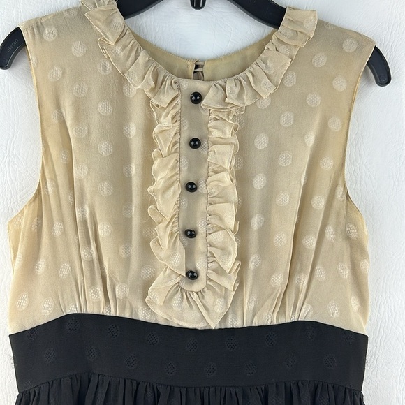 MILLY Chiffon Ruffled Sleeveless Dress, 4 - Picture 2 of 11